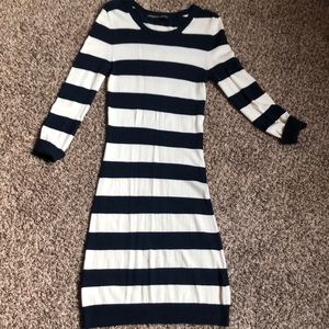 FRENCH CONNECTION Stripe Sweater Dress